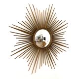 Mirror Chaty Vallauris vintage witch's eye 91cm