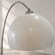 Arc floor lamp with marble base design