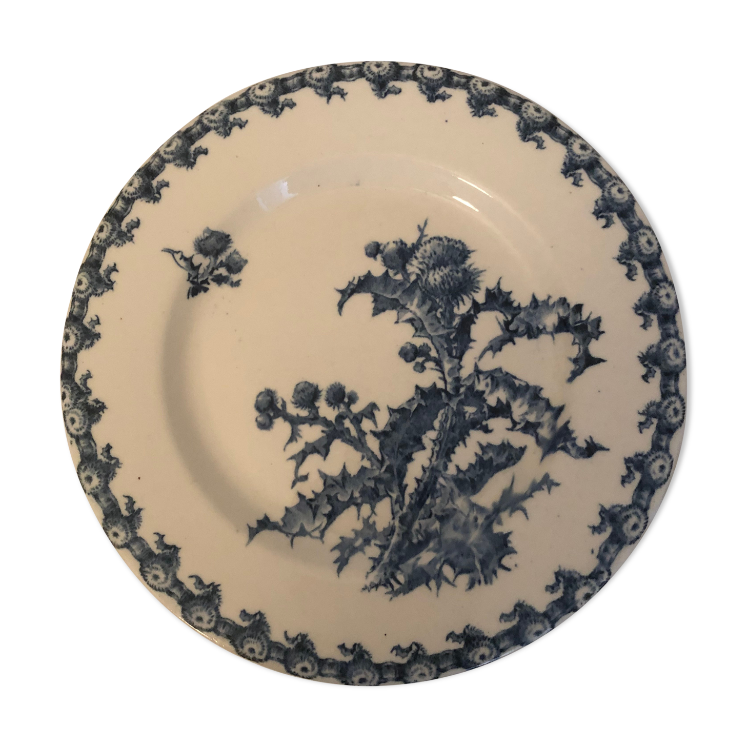 Gien Chardons model pest plate