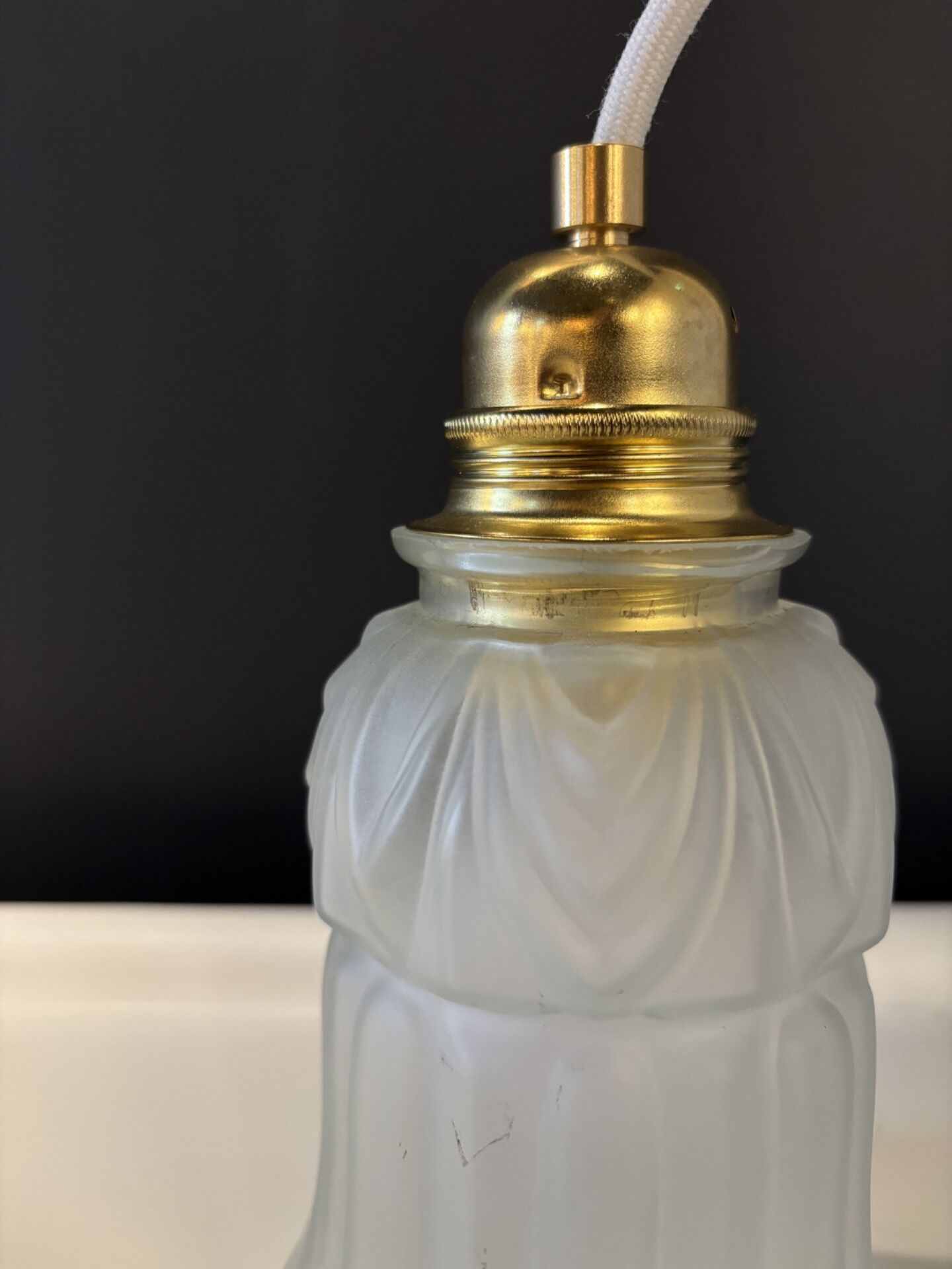 White - Vintage lantern