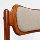 Set of 6 Danish design chairs by Johannes Andersen for Uldum, 1960s