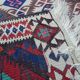 Vintage Turkish hallway rug 148x393 cm