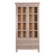 Oak showcase, Danish design, 1980s, production: Denmark