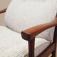 Fauteuil en hêtre, design danois, années 1970, fabrication : Farstrup Møbler