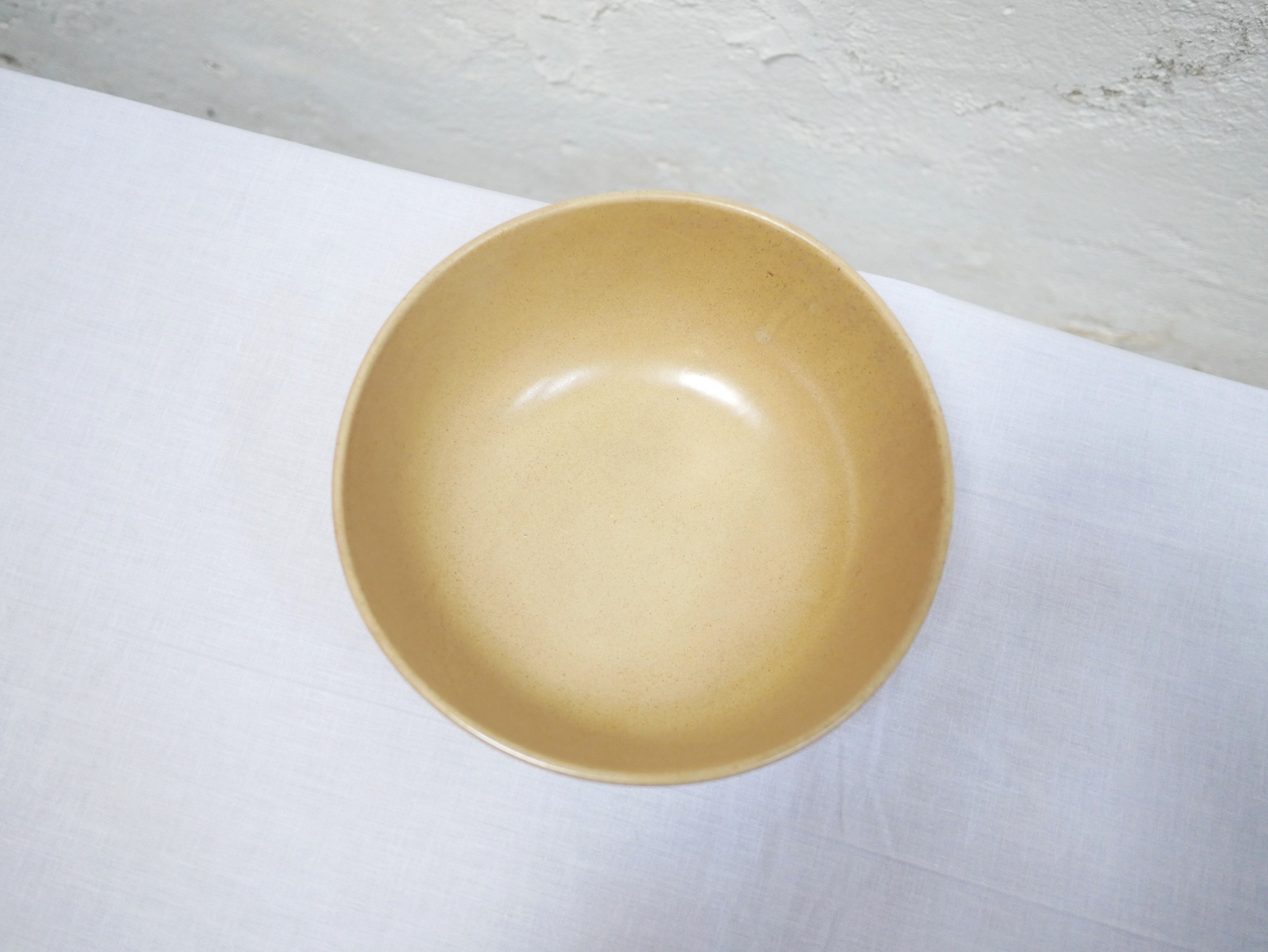 Vintage porcelain salad bowl by Maison Revol, France