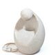 1970s lamp made of sculpted limestone by Gérard Esnault.