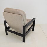 mid-century armchair Leda lux 1980's