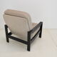 Fauteuil mid-century leda lux années 1980