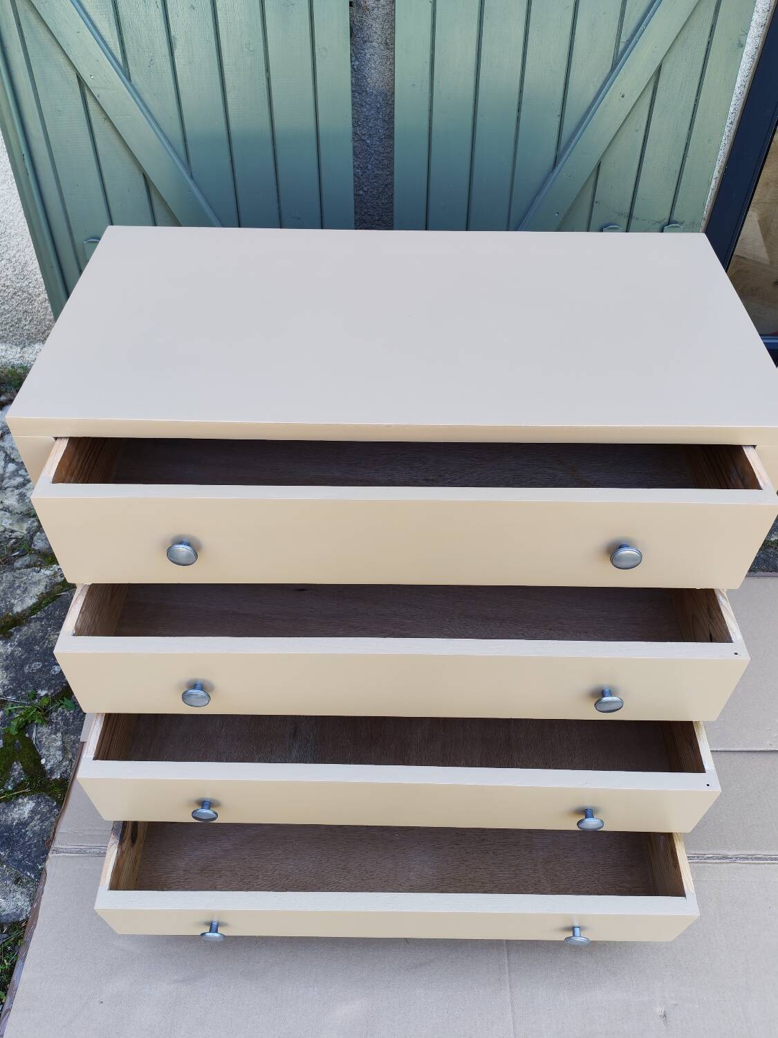 Commode vintage rénovée