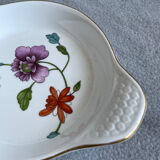 Plat fleuri coloré