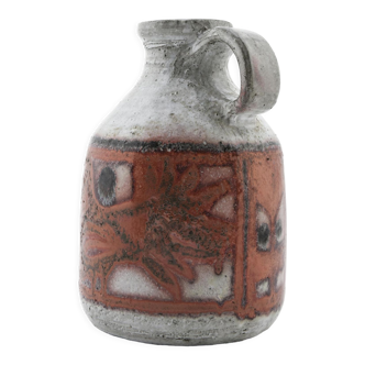 Jacques Pouchain: clay jug, Dieulefit, circa 50