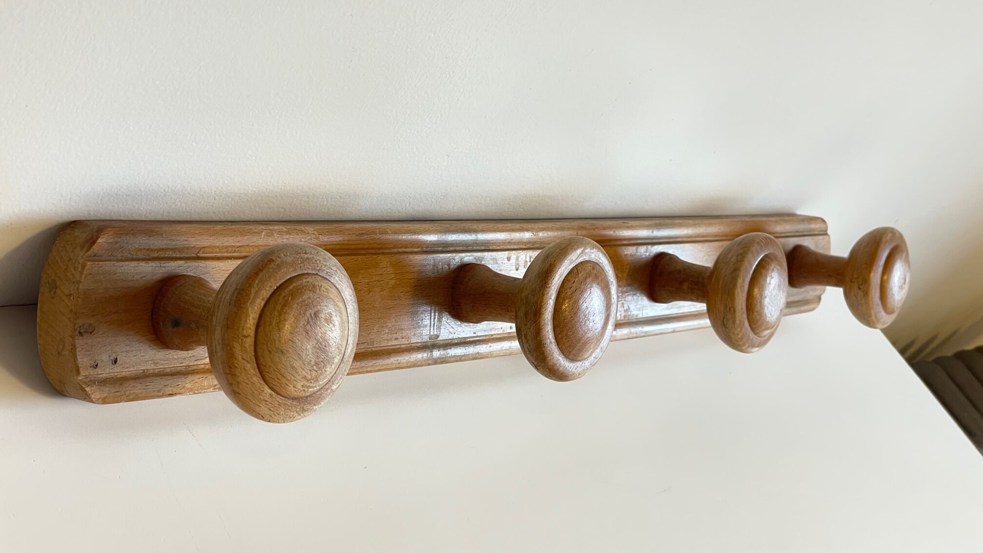 Wooden hooks years 30