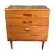 Commode rétro vintage en teck du milieu du siècle