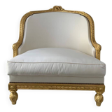 Fauteuil classique en hêtre
