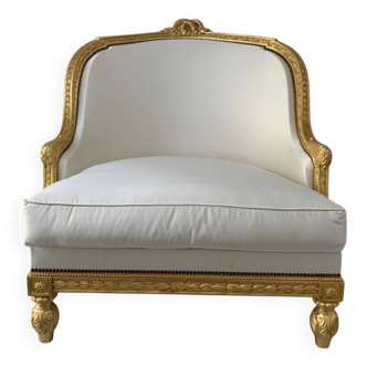 Fauteuil classique en hêtre