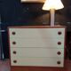 Commode en teck vintage