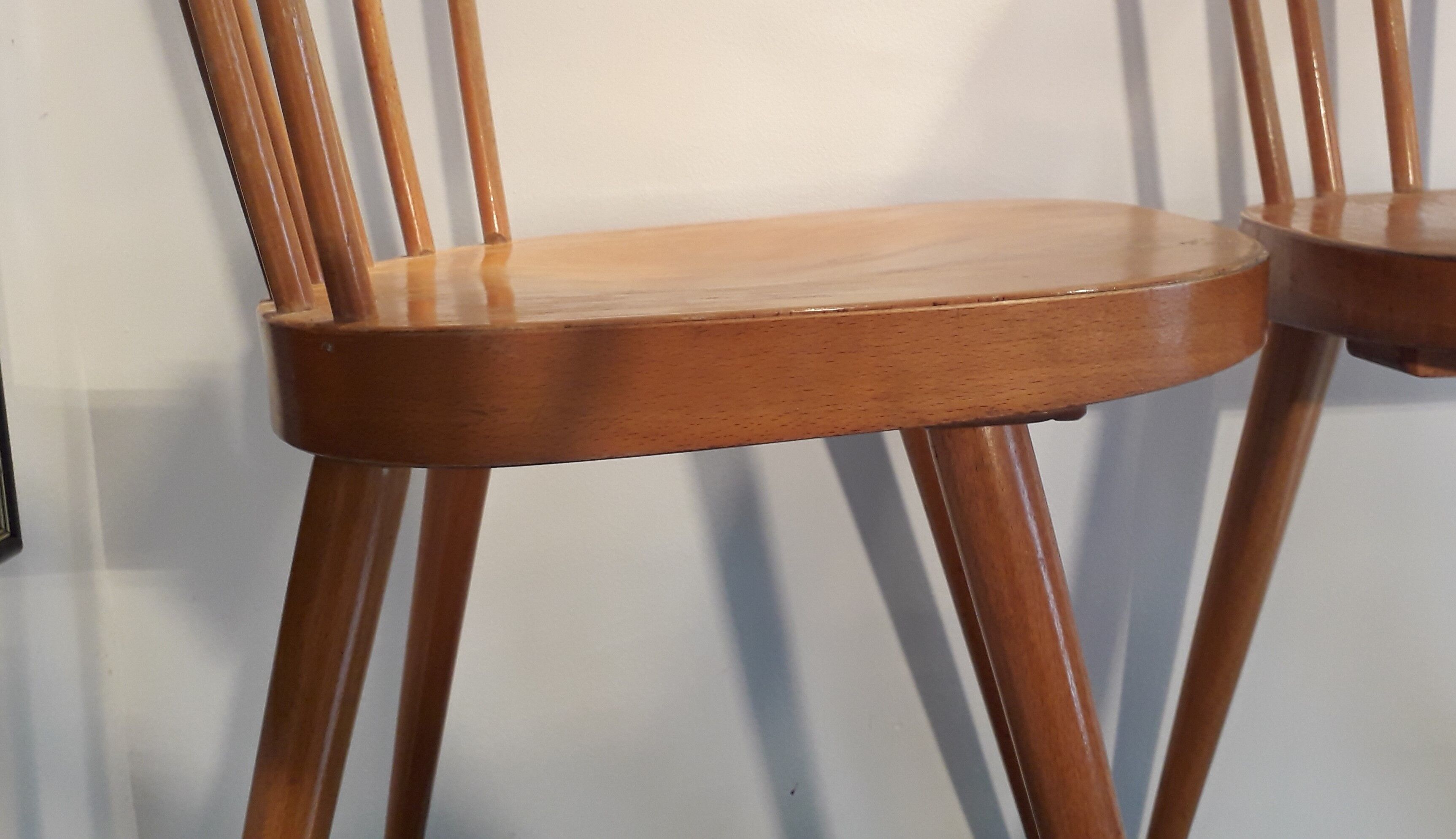 Pair of Baumann vintage chairs