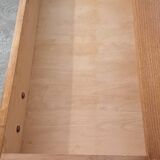 Commode vintage pieds compas