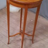 Light wood side table
