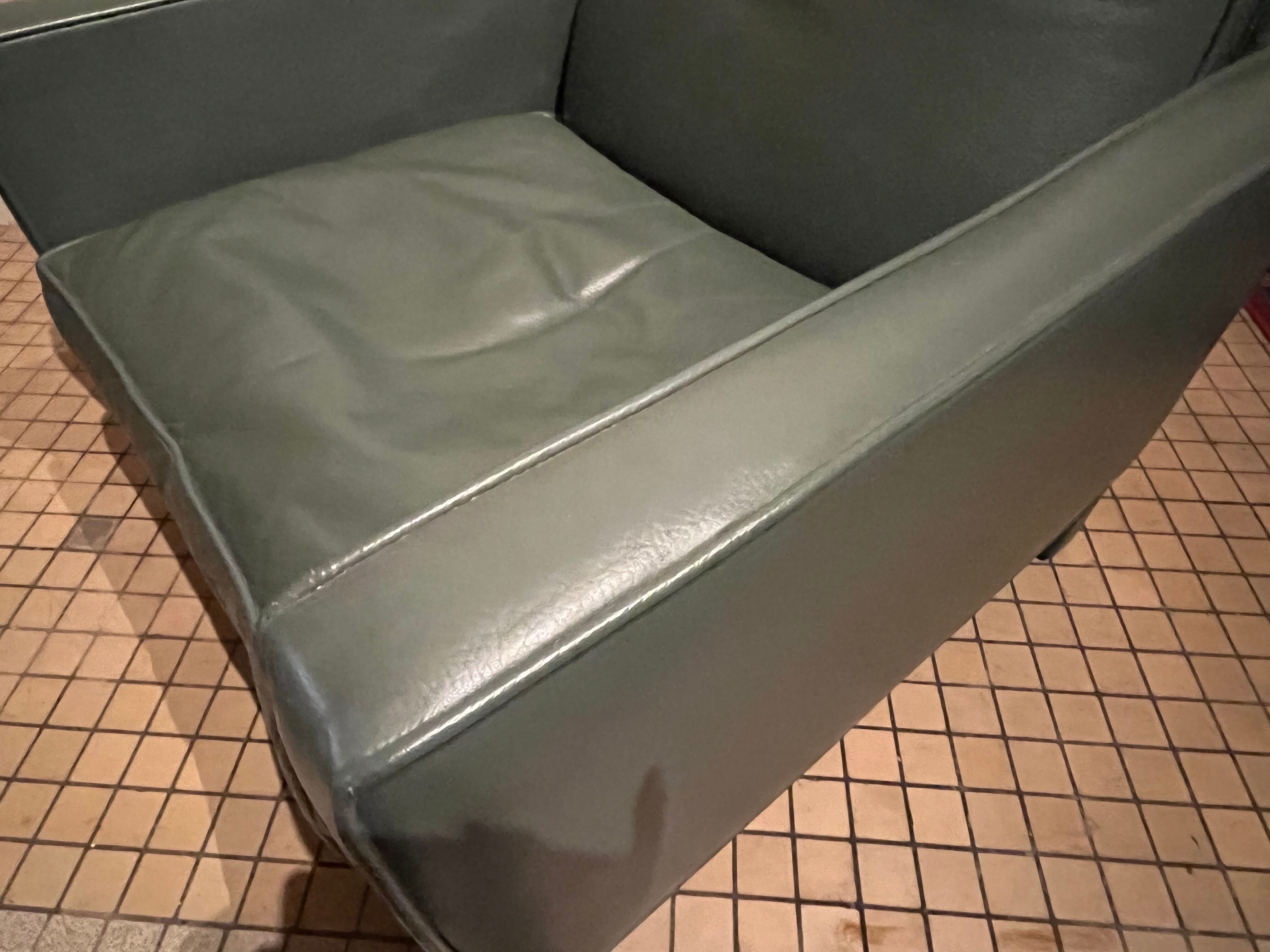 Pair of Yves Harvard Club Armchairs Architectural Model