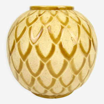 Vase décoratif en céramique type ananas