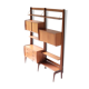 Free standing teak wall unit by Torbjorn Afdal for Bruksbo Tyristrand, 2 Modules, Norway 1960's