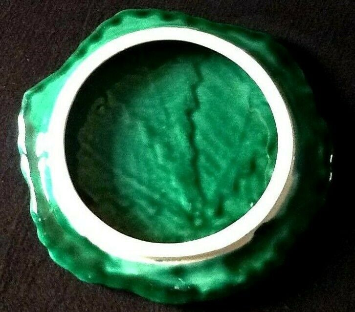 Ceramics under flat Vintage 60s leaf shape