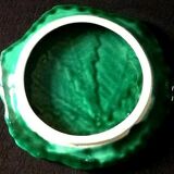 Ceramics under flat Vintage 60s leaf shape