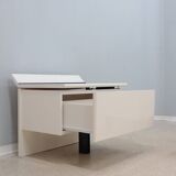 Paolo Piva lacquered nightstands B&B Italia 1970s
