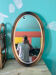 Sublime Vintage Oval Mirror with Lights (1970s/1980s) 50x80 cm – Style