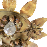 Vintage ceiling lamp ceiling lamp willy daro flower flower lamp