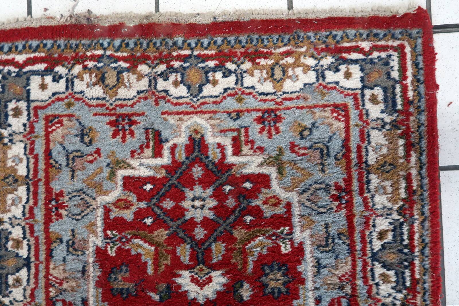 Tapis Vintage Hamadan Fait Main – 70 x 145 cm - 1C1016