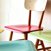 Chaises de salle à manger de Ton, années 1950.