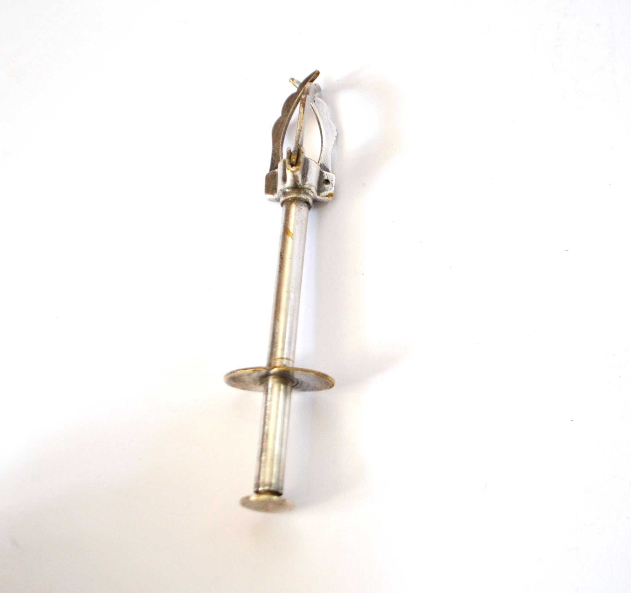 Vintage silver-plated ice sugar tongs "Crab Tongs"