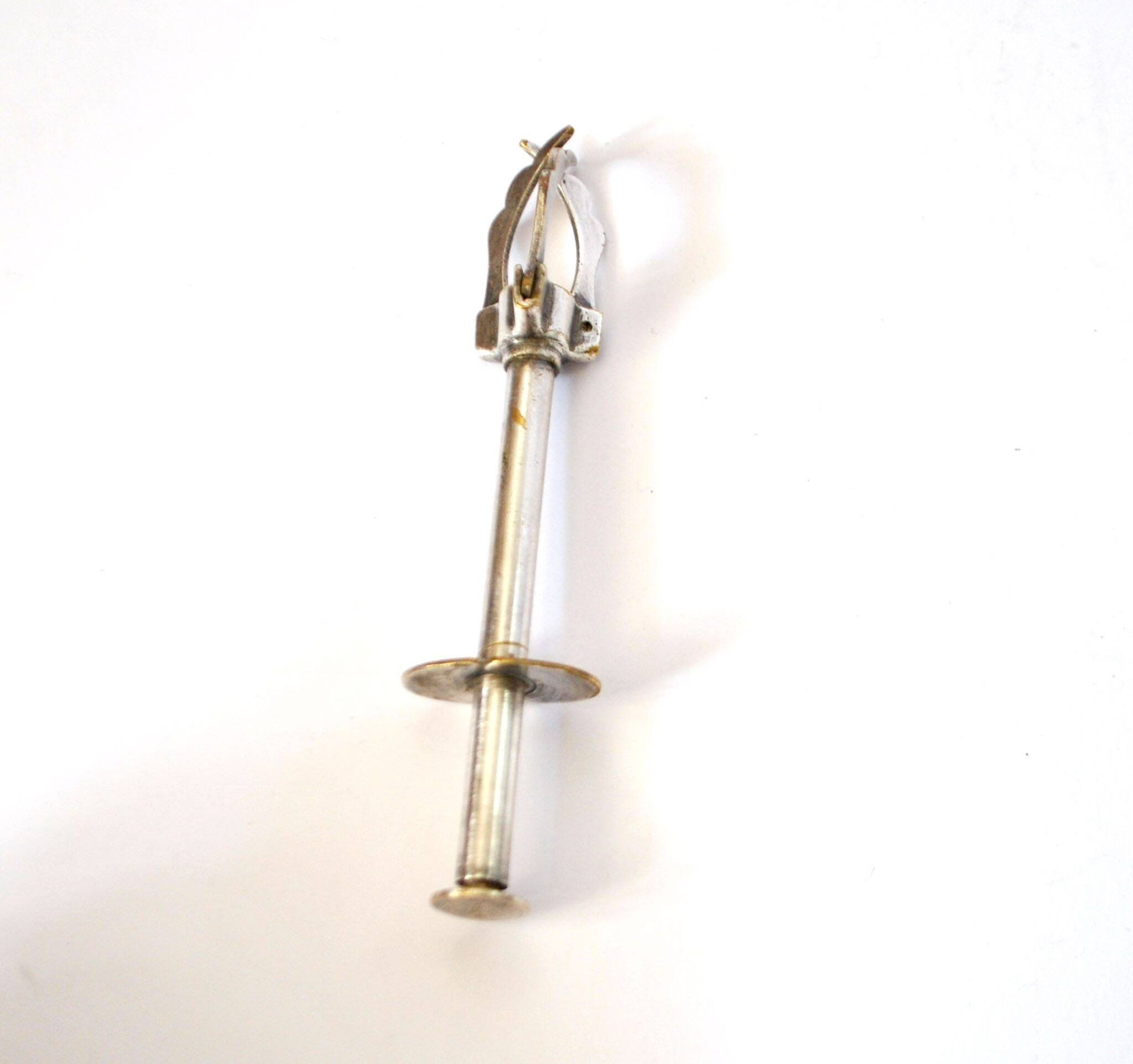 Vintage silver-plated ice sugar tongs "Crab Tongs"