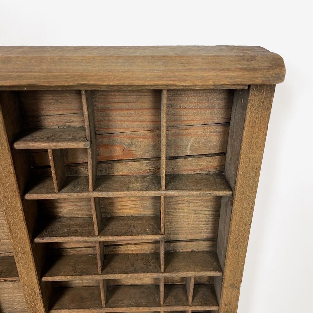 Antique printer drawer