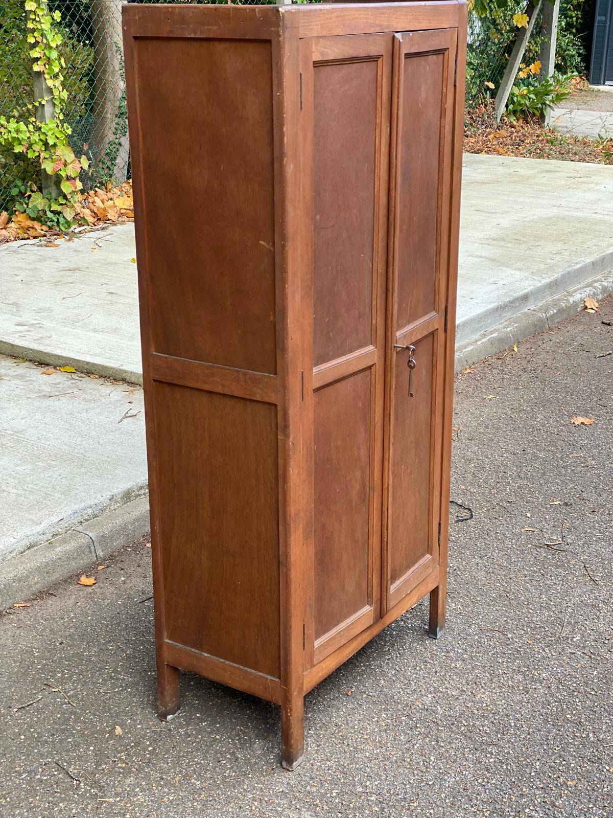 Armoire parisienne art déco en bois
