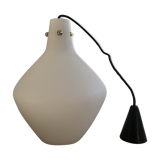 Italian midcentury vintage opaline hanging