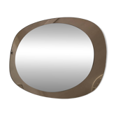 Miroir ovale années 70