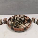 Very beautiful set from Danish Waldorff ceramics 1970-80s.