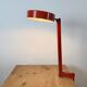 Vintage Red Adjustable Table Lamp, 1970s