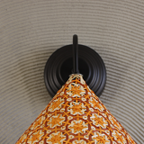 Bamboo sconce
