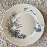 Plat de service Gien revues d’orient