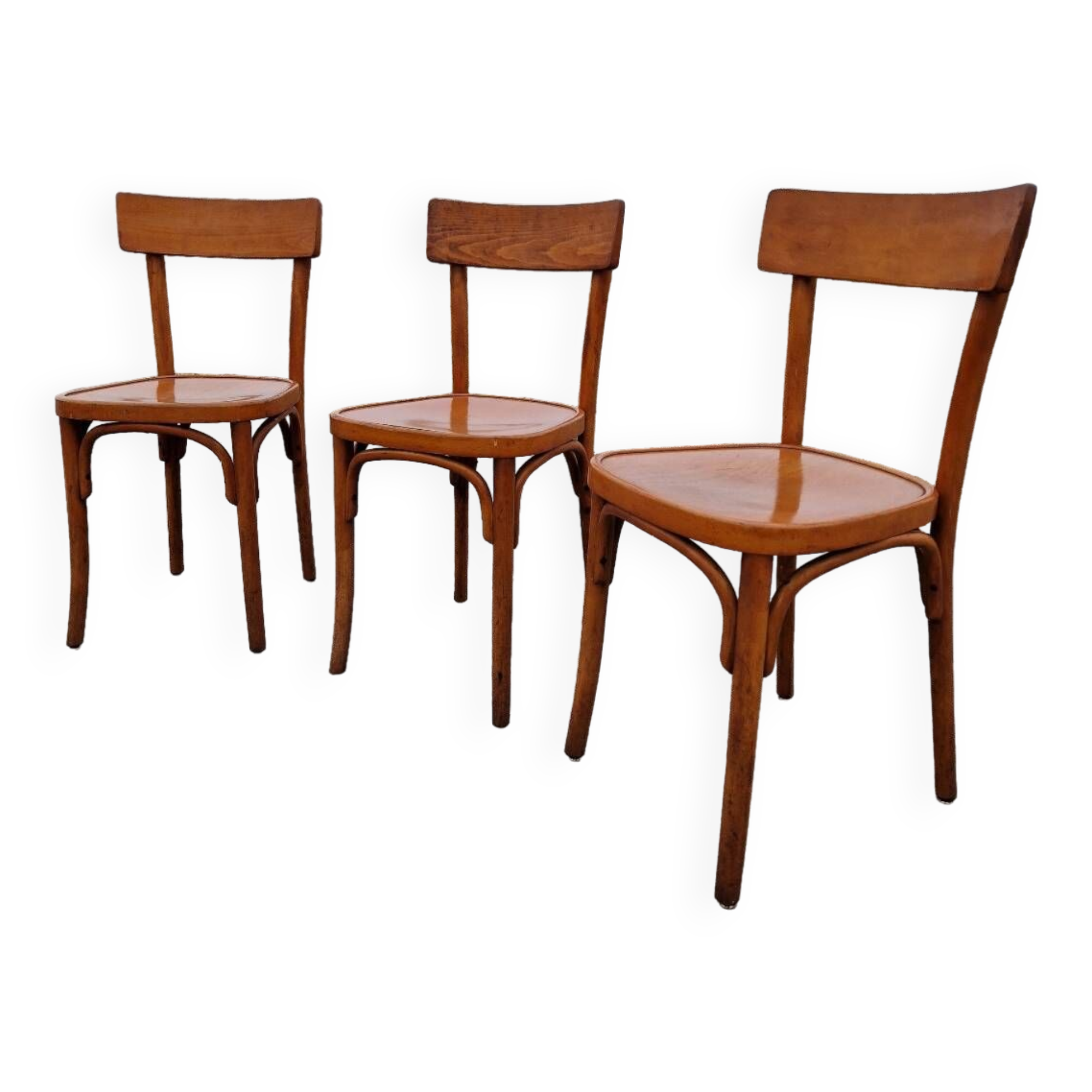 Set of 3 bistro chairs