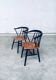 Set of Mid-Century Modern Fanett Armchairs, Denmark, 1950s
