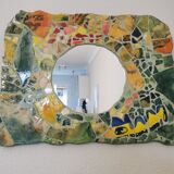 Vintage mosaic mirror 60x45cm