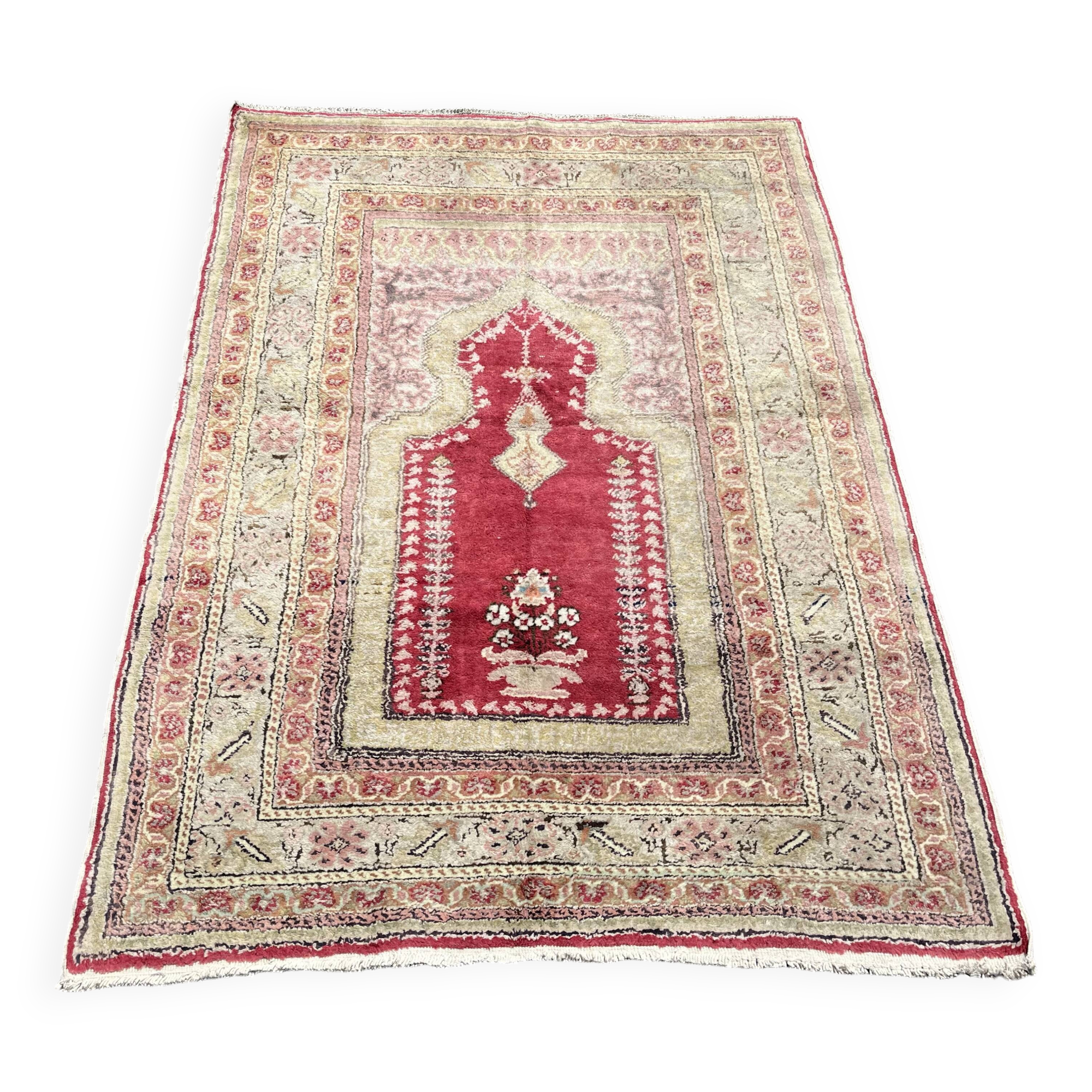 Kayseri Red Turkish Rug