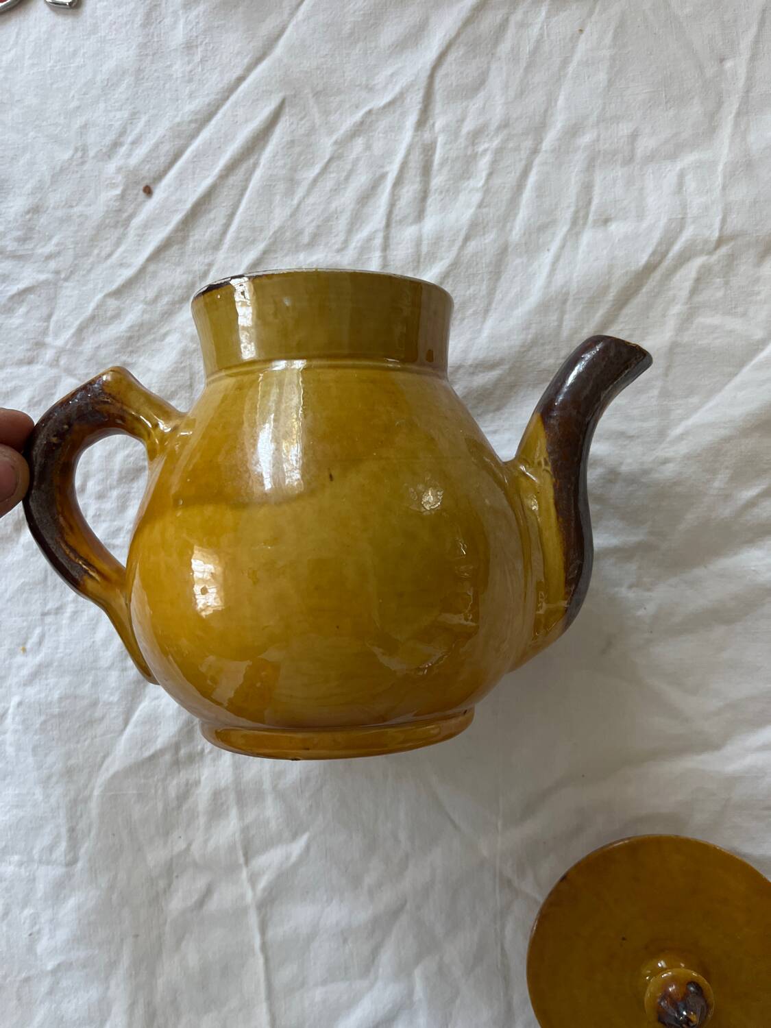 Ceramic teapot Aegita Vallauris