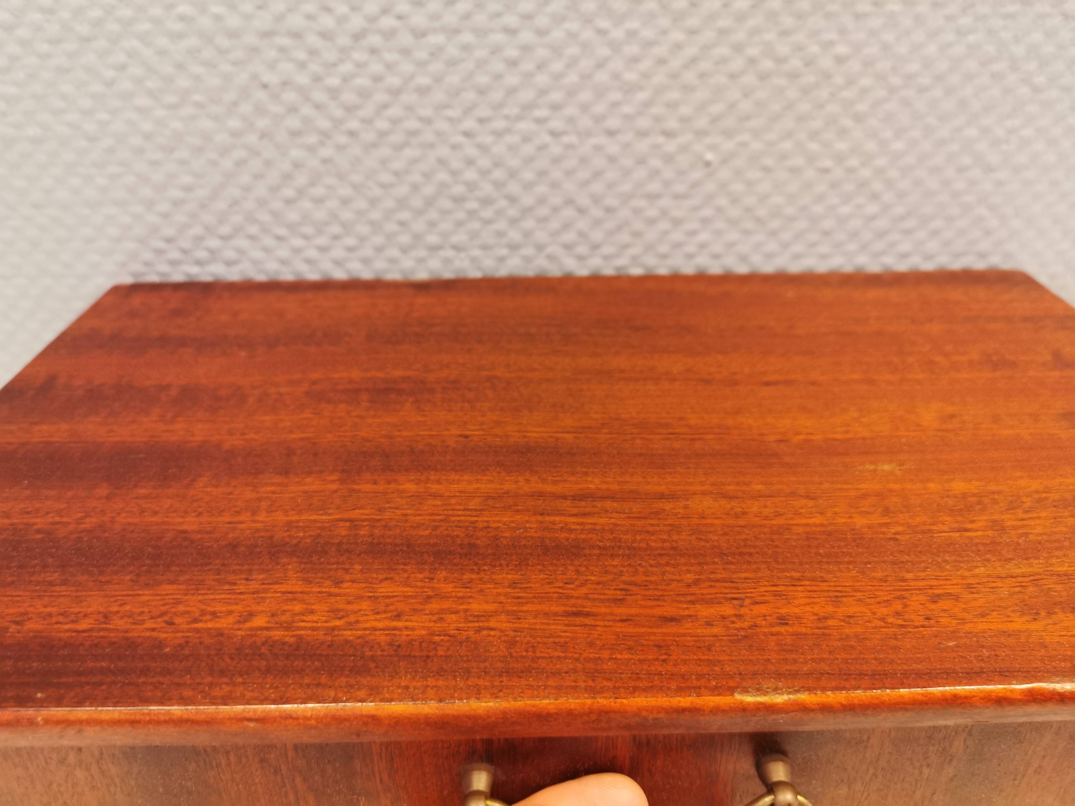 Small wall-mounted furniture, with top, drawer and botto, danish 1970s