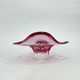1960s Czech Art Glass Bowl by Josef Hospodka for Chribska Glassworks